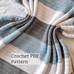 Avery Baby Blanket Crochet Pattern: Easy Handmade Design (PDF)