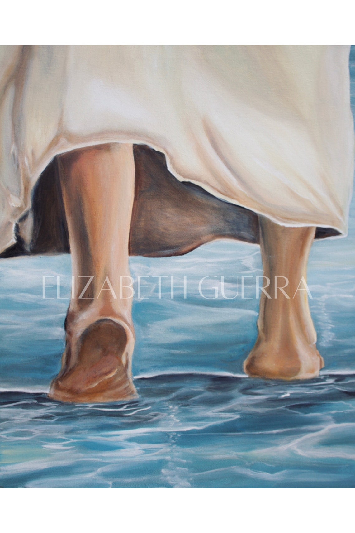 Jesus Portrait Jesus Christ Painting Jesus Walks on Water Jesus