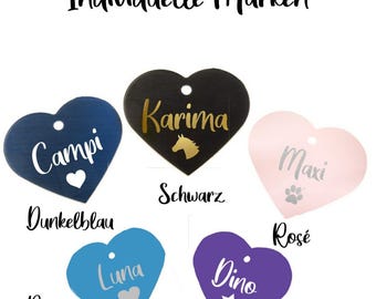 Personalisierte Marke, Personalisierter Anhänger, Marke für Reiter, Geschenk für Reiter und Hund Besitzer, Weihnachtsgeschenk Reiter