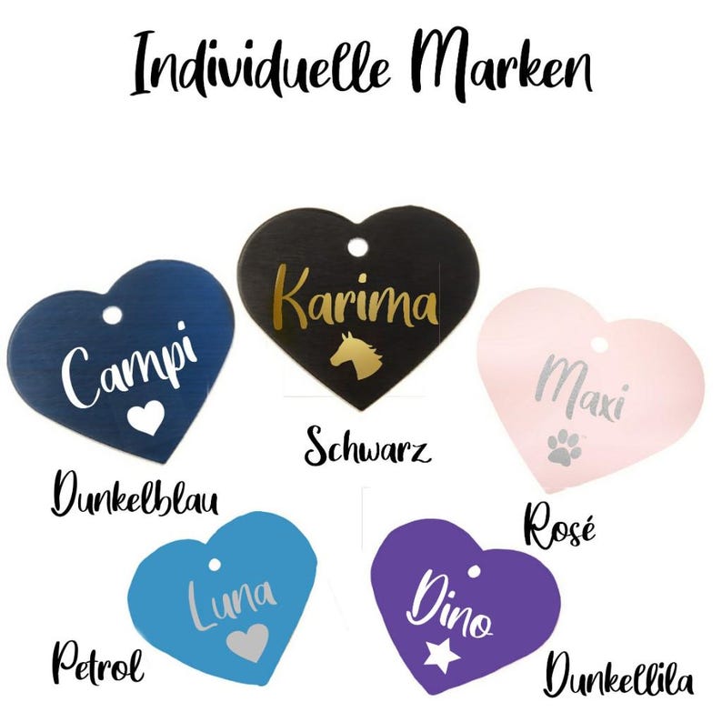 Personalisierte Marke, Personalisierter Anhänger, Geschenk für Reiter und Hund Besitzer, Halftermarke, Individuelle Halftermarke Bild 1