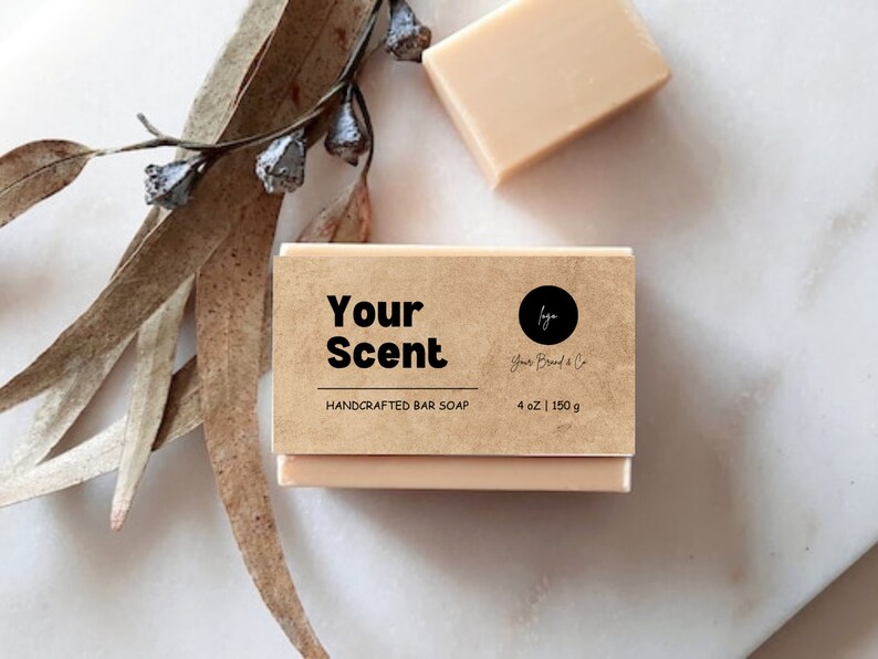 Printable Bar Soap Template Editable Bar Soap Label Bar Soap Label Soap ...