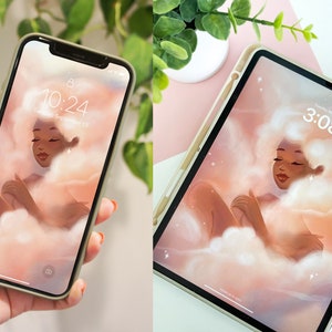 Ethereal iPhone & iPad Wallpaper Bundle | 1284x2778 | 2048 x 2732 | Lockscreen | Digital Wallpaper | Digital Download