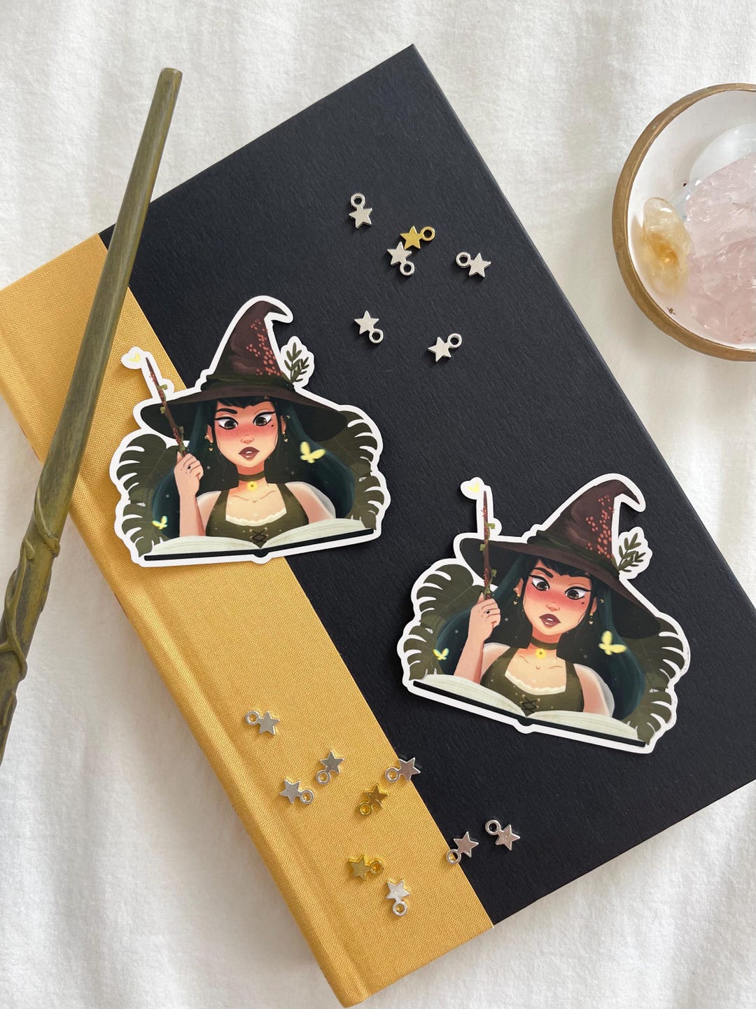 Casting a Spell | Sticker | Vinyl | Glossy | Water-resistant | Spooky ...