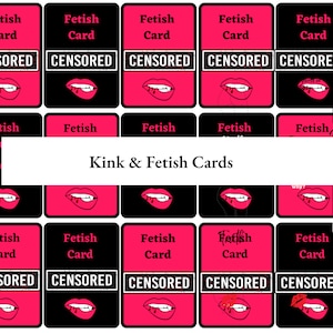 Kink- en fetisjkaarten - sekskaarten voor volwassenen - direct downloaden