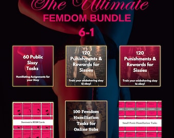 Paquete de entrenamiento para femdom sissy: tareas de humillación y castigos (descarga digital)