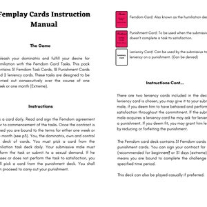 Femdom Couples Punishment and Humiliation Tasks and Contract - BDSM Sex