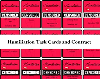 Compiti di umiliazione per femminucce - Gioco di sesso maschile sottomesso - Download immediato