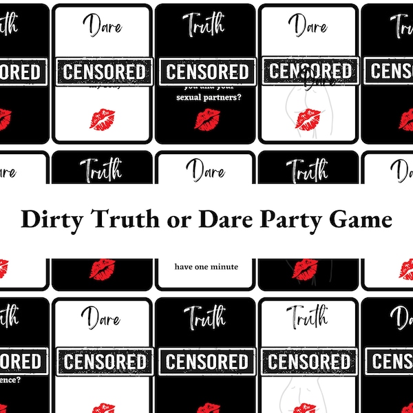 Couples Dirty Drinking Game Etsy