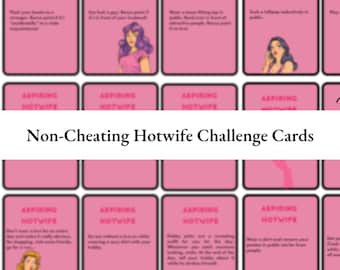 Hotwife Challenge Cards: Beginner's Non-Cheating Adult Game (Digital Download