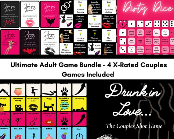 Paquete de juegos sexuales para adultos extremos: descarga digital