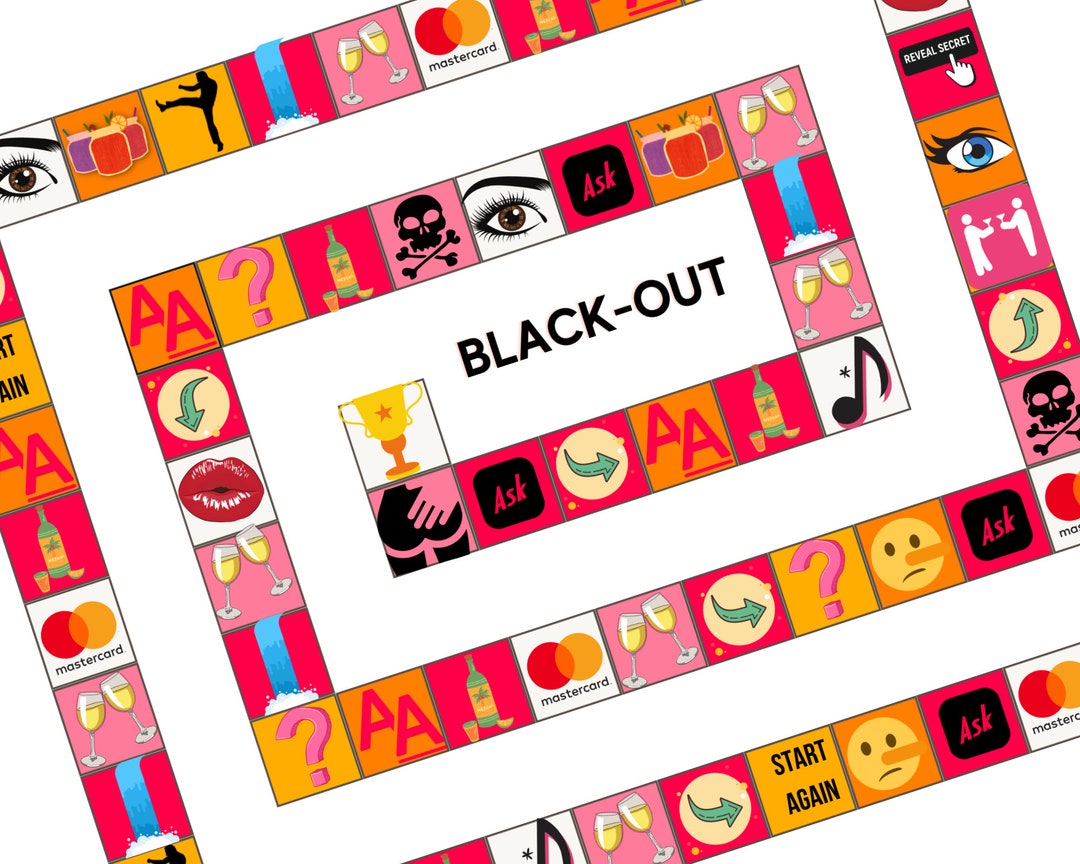 Drinking Games, Board Games , Adult Games | Printable Games | Party ...