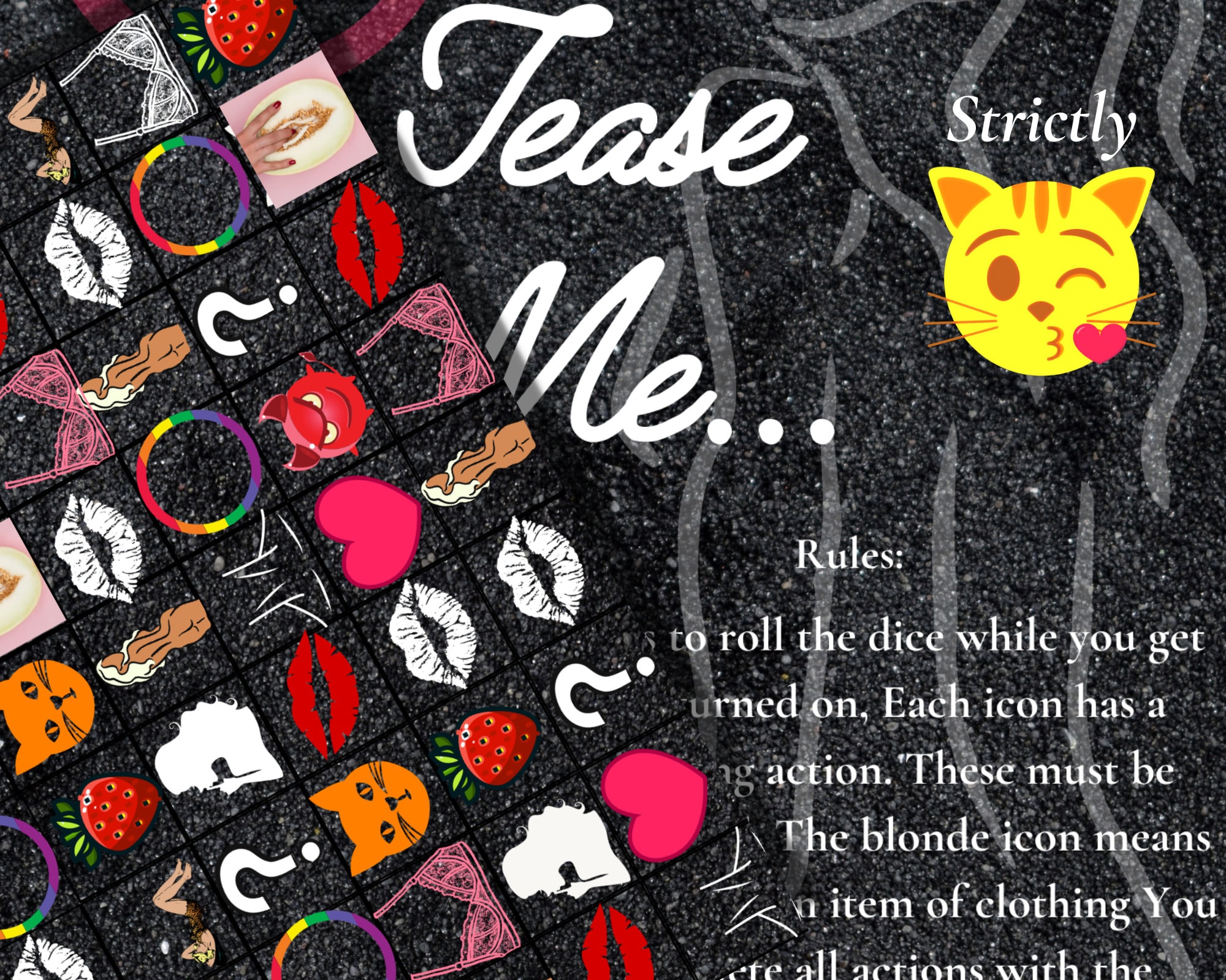 Lesbian Sex Game Kinky Printable Couples Game LGBQ Sex Games - Etsy