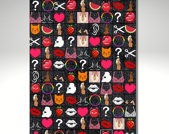 Juego de sexo lésbico: Juego de mesa para parejas traviesas (Descarga digital)