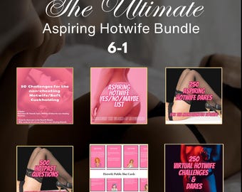 Aspiring Hotwife Bundle: 2500+ Sexy Dares & Challenges - Hotwife Printable