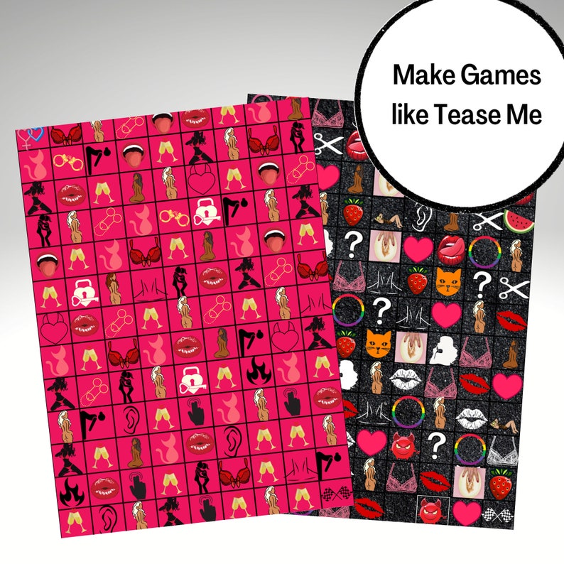 Editable Canva Board Game Template SVG DIY Customizable Printable Game