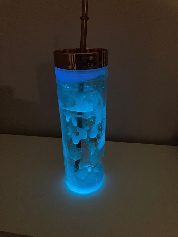 Lava Lamp Plastic Tumbler with Straw Tumblers & Water Glasses Kitchen