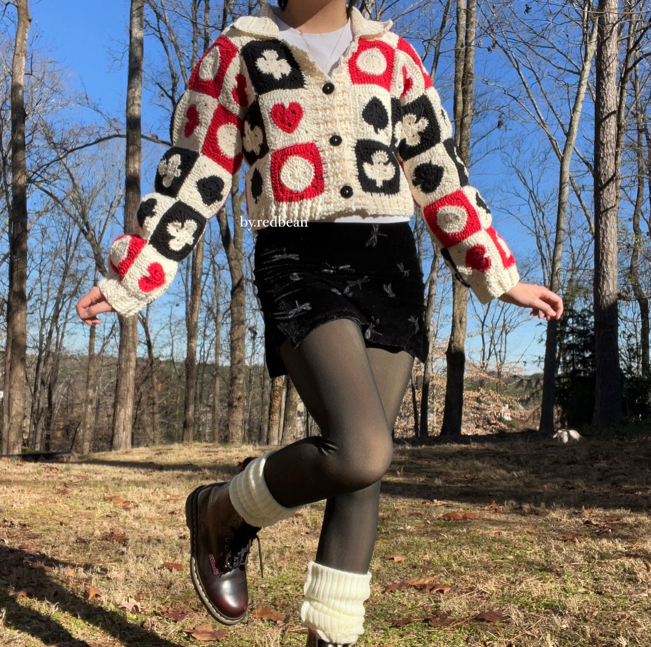 Jack of All Trades Cardigan // Crochet Pattern // Spade, Heart