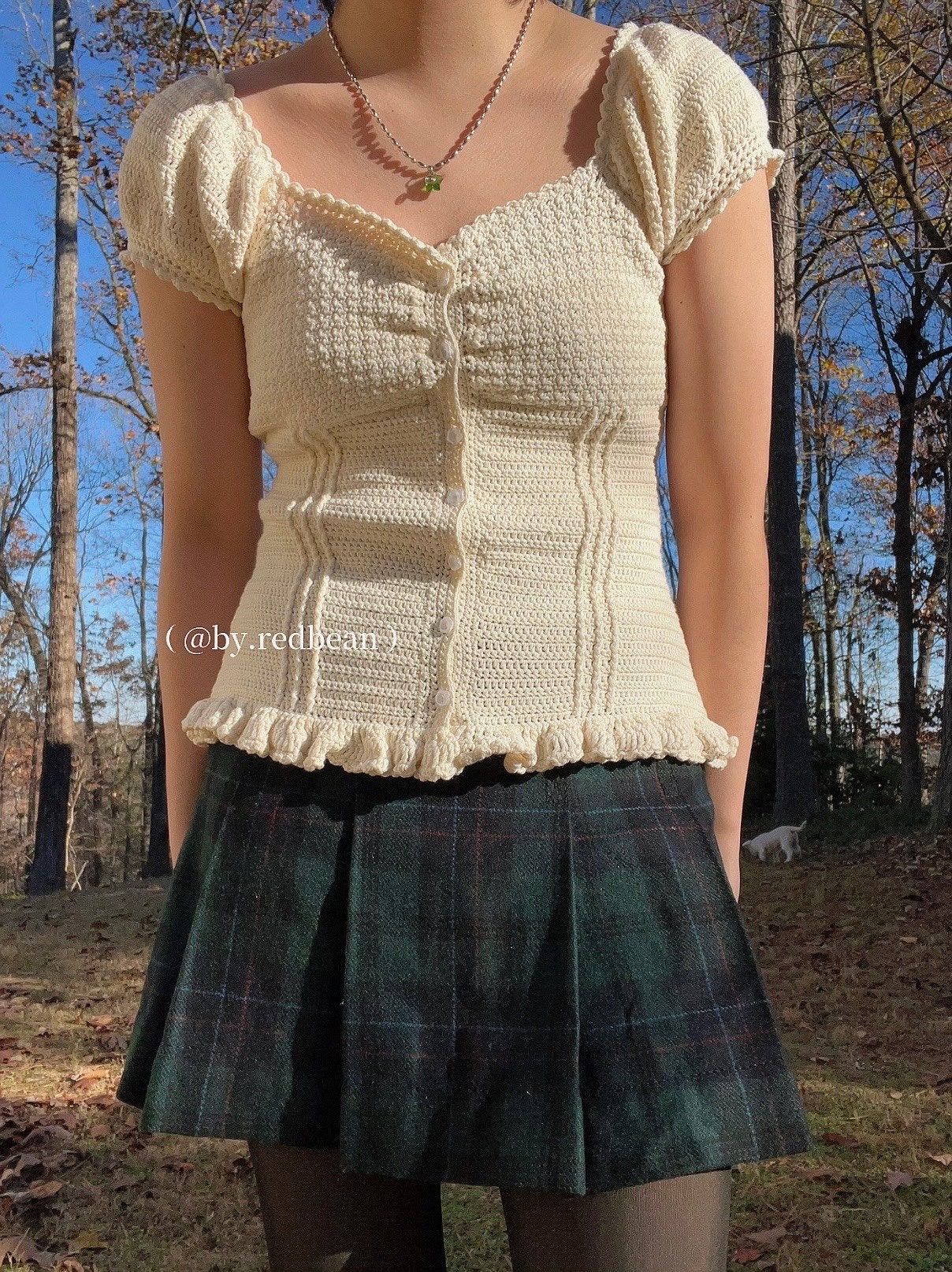 Nina Top/dress // Crochet Pattern // Crochet Milkmaid Top