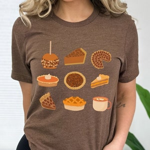 Pumpkin Pie Shirt Thanksgiving Shirt Pie TShirt Cute Fall Shirt Baking Shirt Autumn Shirt Fall TShirt Fall Pumpkin Shirt Foodie Shirt