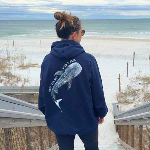 Whale shark hoodie clearance