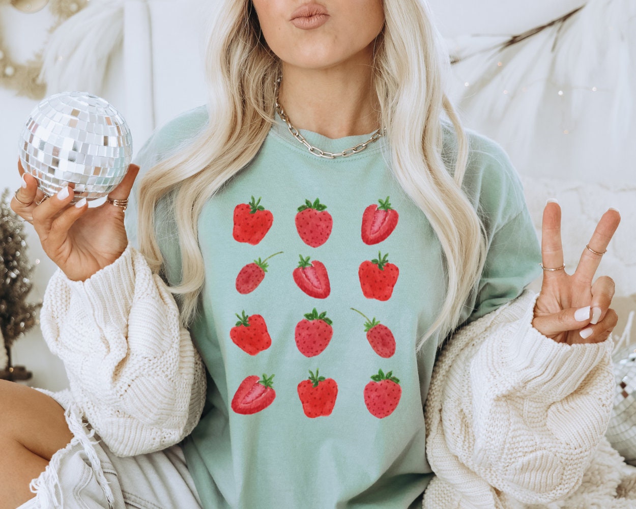Comfort Colors Strawberry Shirt Strawberry Tshirt Plant Based - Etsy