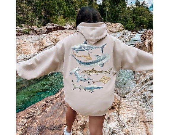 Whale shop shark hoodie