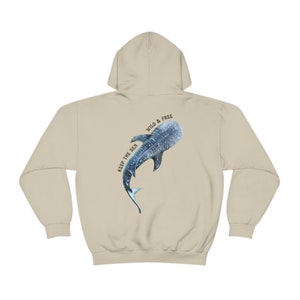 Whale Shark Hoodie Beach Hoodie Marine Biology Hoodie Back Print Hoodie Save The Ocean Nature Hoodie Beachy Hoodie Whale Shark Lover Gift image 10