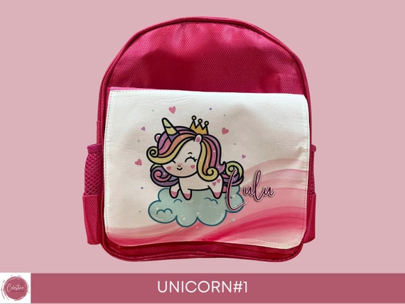 Unicorn Backpack Personalised Unicorn Backpack Backpack for Toddlers Personalised Backpack Backpack for Girls Personalised Unicorn Etsy Australia