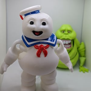STAY PUFT Marshmellow Man Articulated Toy - Ghostbusters Nostalgia Movie and TV - 80s and 90s Fan Collectible
