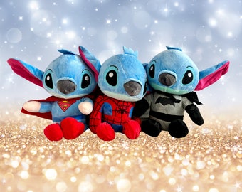 Lilo and Stitch Plush  / Spiderman/Batman/ Superman/Graduation  gift/ Graduation Bouquet Plush