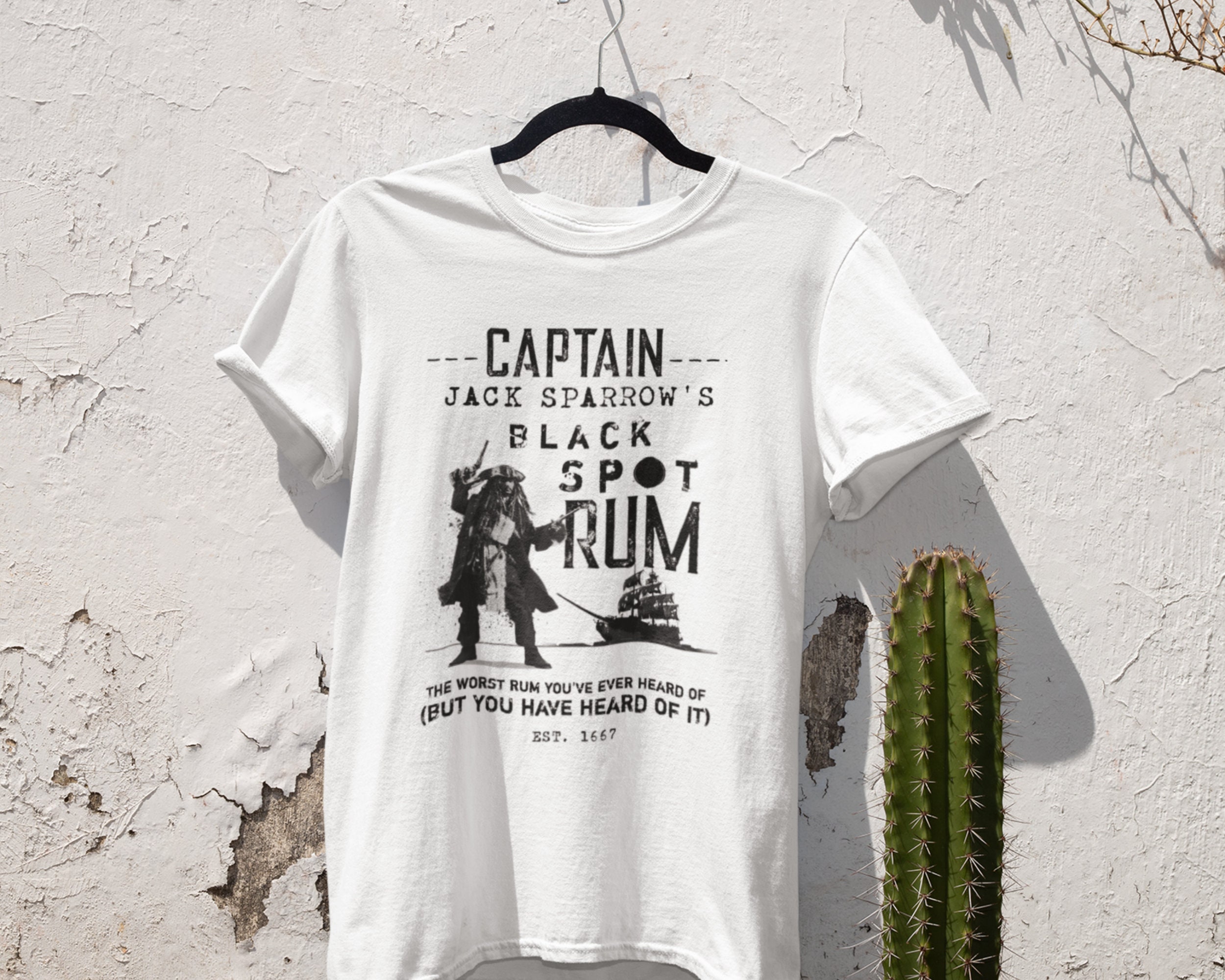 Buy Funny Pirates of the Caribbean T-shirt Vintage Jack Rum Ride Online in  India 