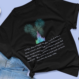 Happily Ever After Quote T-Shirt | Magic Kingdom Fire Works Shirt