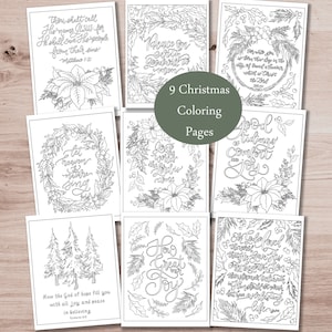 Christian Christmas Coloring Sheets Printable Joy to the World Coloring ...