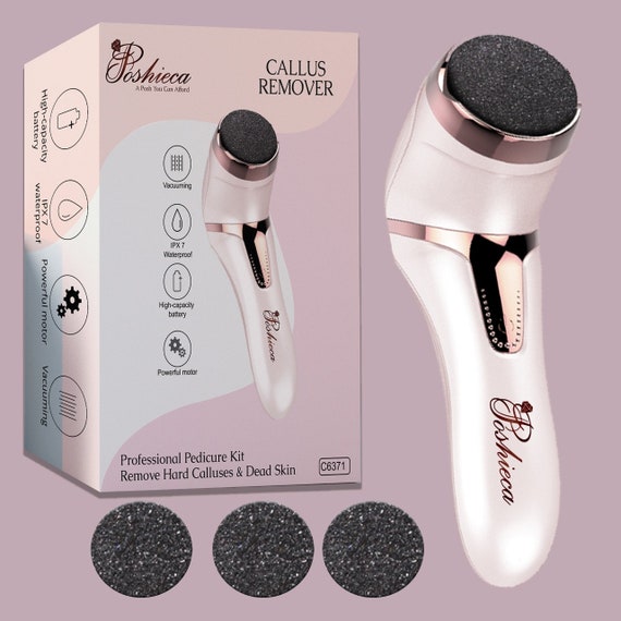 Electric Feet Callus Removers Rechargeable,Portable Electronic Foot File  Pedicure Tools, Electric Callus Remover Kit,Professional Pedi Feet Care