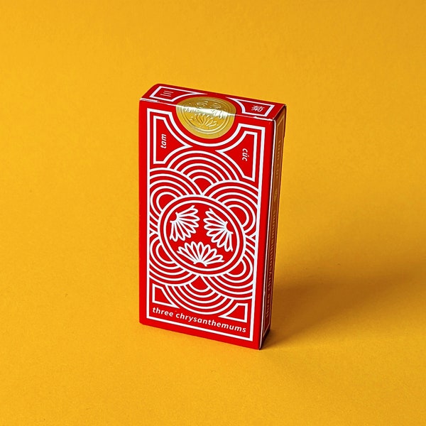 Modern Tam Cuc Playing Cards | Lunar New Year | Tết - Tam Cúc