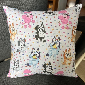 Blue Heeler and Friends Pillow