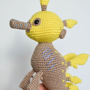 Seadragon crochet pattern - Sea creature toy - Amigurumi animal pattern - Nautical nursery decor - LaCigogne - ENGLISH image 8
