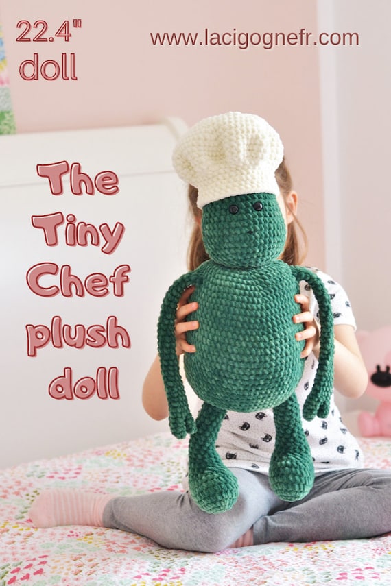 Tiny Chef Toy Oven Mitt & Apron Pattern