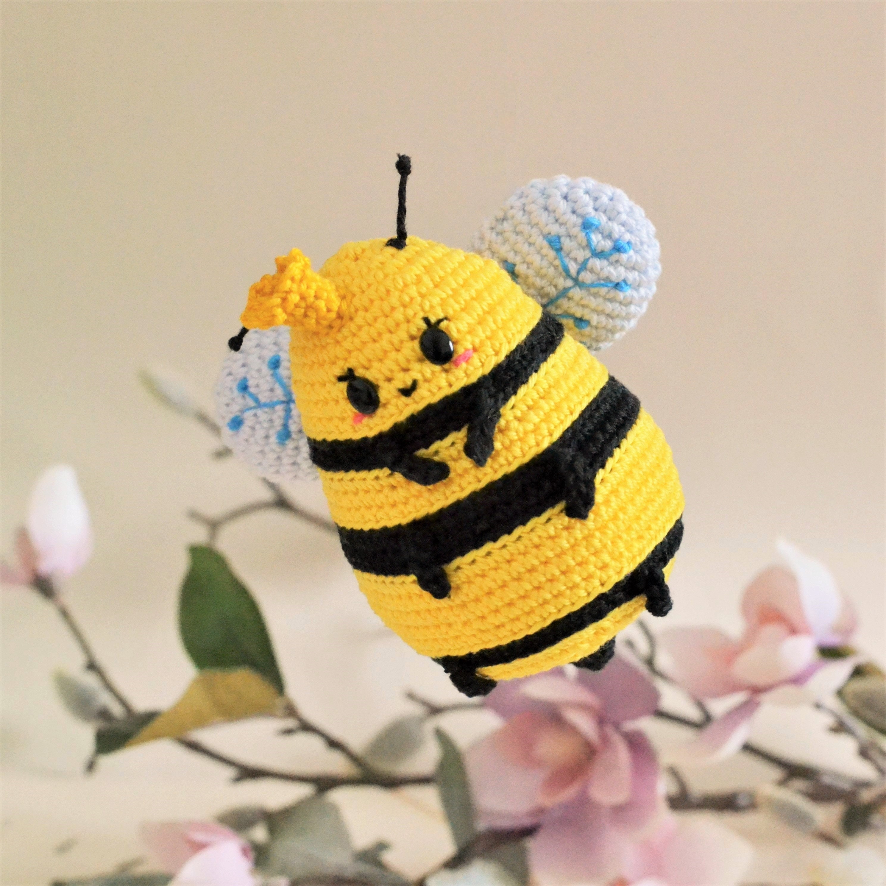 Amigurumi Bumble Bee Crochet Pattern Crochet Bee Toy Easter Etsy