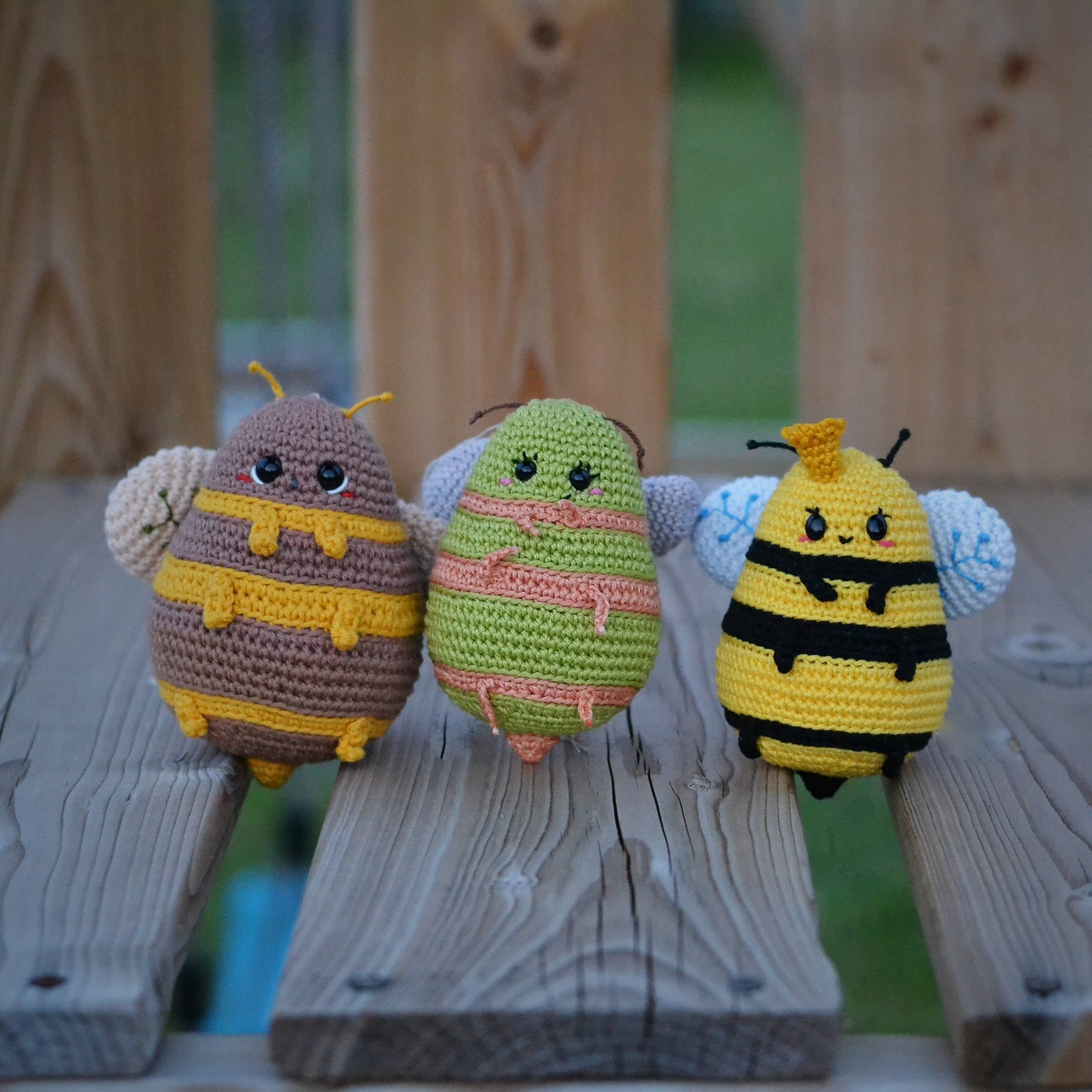 Amigurumi Bumble Bee Crochet Pattern Crochet Bee Toy Easter Etsy
