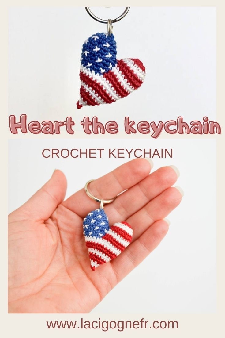 Portachiavi Con Bandiera Degli Stati Uniti Ciondoli Keychain