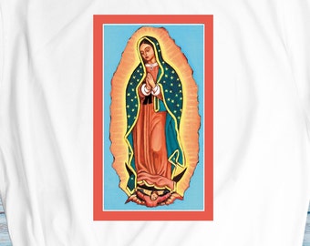 Our Lady of Guadalupe T-Shirt JPG Transfers Our Lady of Guadalupe Sublimation Designs T-Shirt Transfer Images Religious Images
