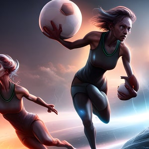 E.J. Gold &quot;Alien Sports League - Saturn City Bombers&quot; - Generative Content