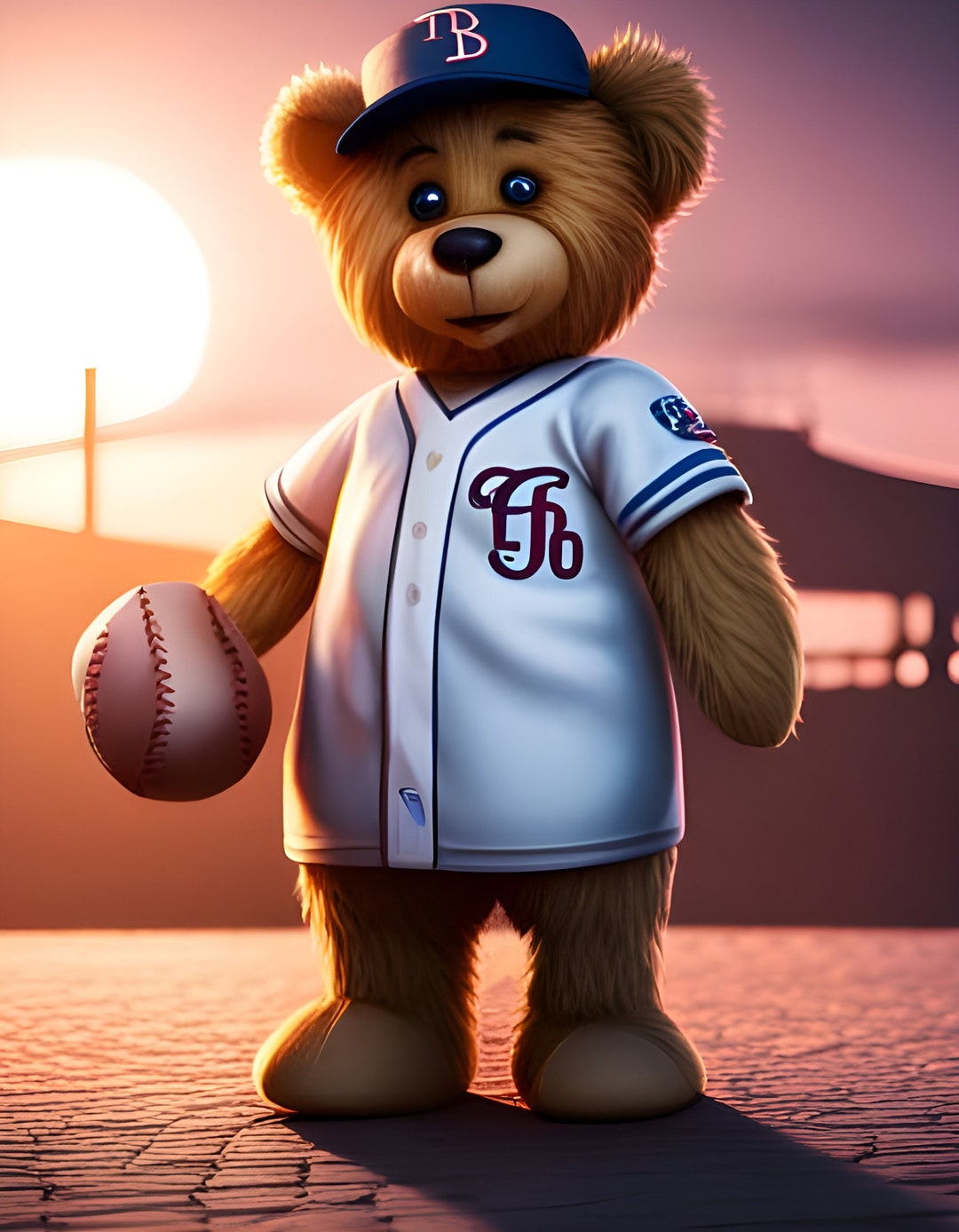 E.J. Gold alien Sports League Baseball Rusty Sirius IV Cubs Generative