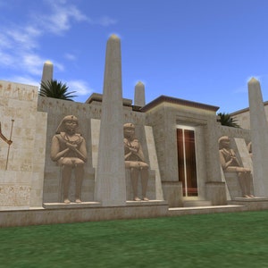 5 ZOOM Backdrops in Ancient Egypt by E.J. Gold
