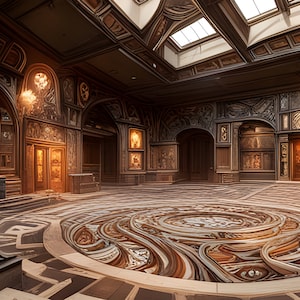 Capitol Rotunda - E.J. Gold Backdrop - Generative Content