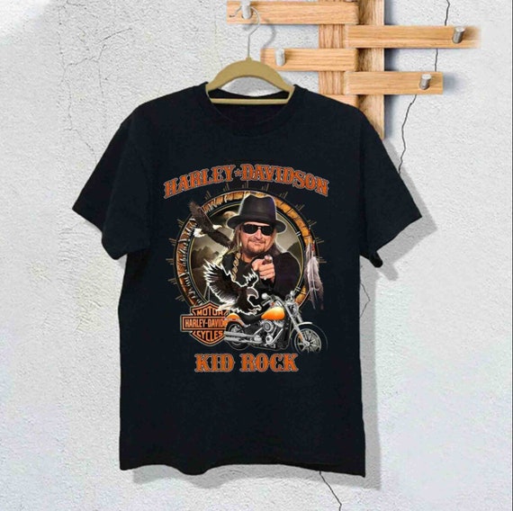 kid rock harley davidson shirt