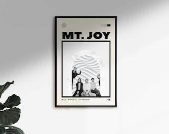 Mt. Joy Poster: Mid-Century Music Print (Digital Download)