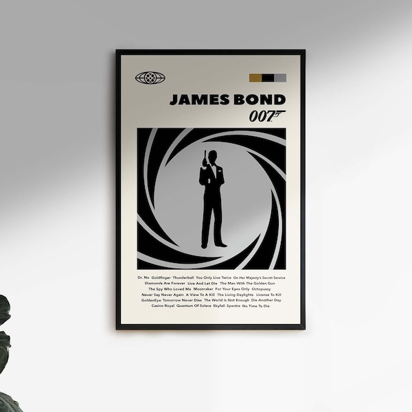 James Bond - Etsy