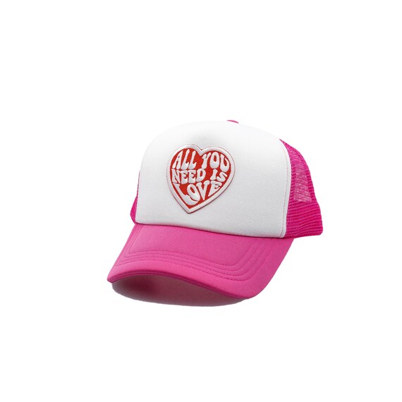 Neon Pink Trucker Hat 
